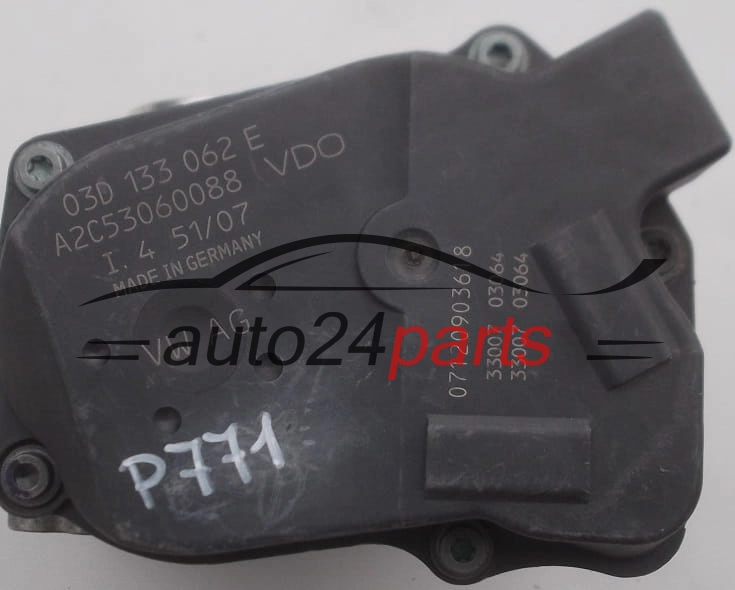 Σώμα πεταλούδας Volkswagen Audi Seat Skoda A2C53060088 03D133062E