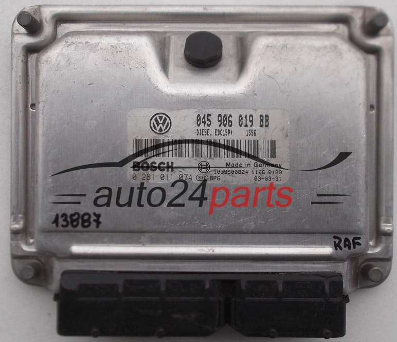 Centralita de motor VOLKSWAGEN SEAT IBIZA CORDOBA BOSCH 0281011074 045906019BB