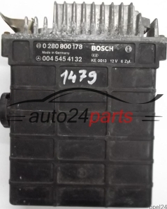 MOTORSTEUERGERÄT ECU STEUERGERÄT MERCEDES W124 W126 2.6 E A0045454132, 0045454132, A 004 545 4132, BOSCH 0280800178, 0 280 800 178 