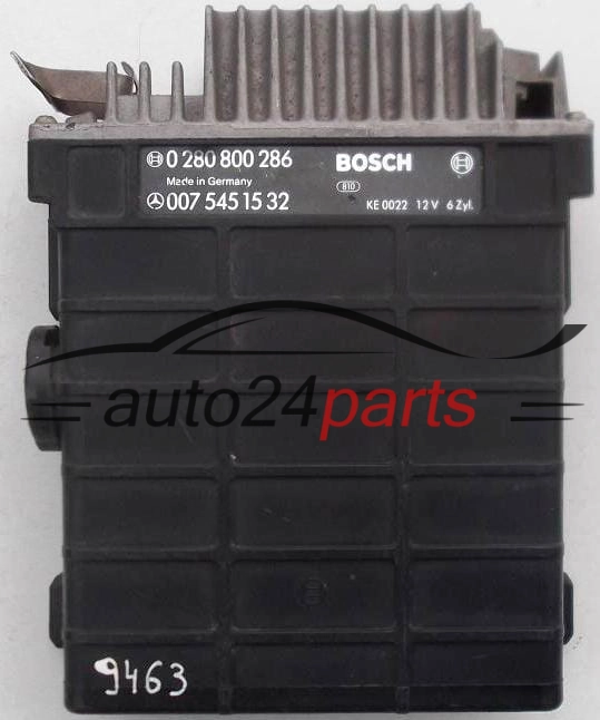 Μονάδα Ελέγχου Κινητήρα MERCEDES W124 C124 S124 E-KLASA 300 E BOSCH 0 280 800 286, 0280800286, 007 545 15 32, 0075451532