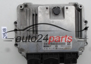 KOMPUTER STEROWNIK SILNIKA FORD FOCUS 1.6 TDCI BOSCH 0 281 012 487, 0281012487, FoMoCo 7M51-12A650-UB, 7M5112A650UB, 7EFB - 