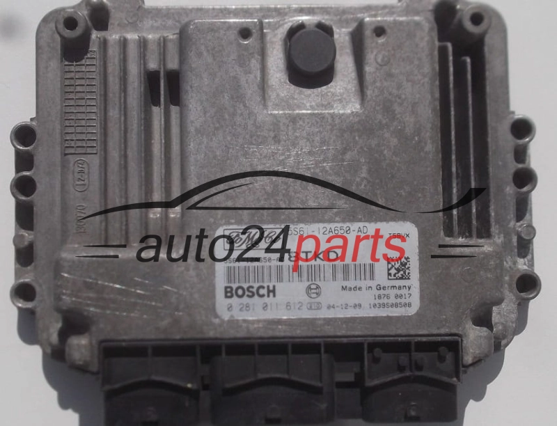 MOTORSTEUERGERÄT ECU STEUERGERÄT  FORD 1.6 TDCI BOSCH 0 281 011 612, FoMoCo 5S61-12A650-AD