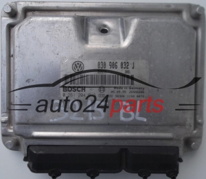 ECU ENGINE CONTROLLER VW VOLKSWAGEN POLO 1.4 030906032J, 030 906 032 J, BOSCH 0261204913, 0 261 204 913, BENZIN 3081 28SA6206