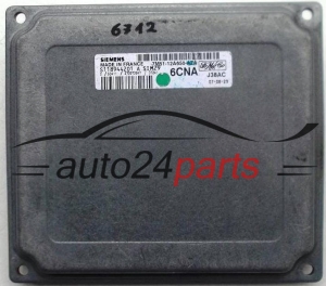 ECU CENTRALITA DE MOTOR FORD FOCUS 1.6 SIEMENS S118944201 A, S118944201A, FoMoCo 7M51-12A650-AZA, 7M5112A650AZA, 6CNA, SIM29  