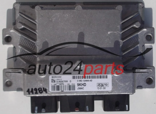 KOMPUTER STEROWNIK SILNIKA FORD S180047050 D, S180047050D, C1BG-12A650-AD, C1BG12A650AD, 9KHD - 11284