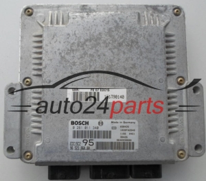 Μονάδα Ελέγχου Κινητήρα  CITROEN C5 2.0 HDI BOSCH 0 281 011 340, 0281011340, 96 523 860 80, 9652386080 