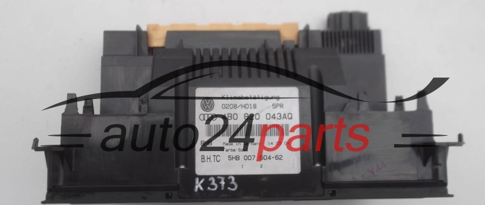 CLIMATRONIC AUDI A6 S6 RS6 4B0 820 043 AQ, 4B0820043AQ, 5HB 007 604-62, 5HB00760462