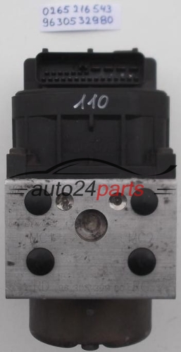 ABS PEUGEOT 406 COUPE 2.0 HDI BOSCH 0 265 216 543, 0265216543, 96 305 329 80, 9630532980, 0 273 004 270, 0273004270 -  043, 110, 146, 117