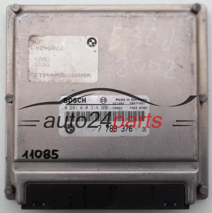 Μονάδα Ελέγχου Κινητήρα BMW BOSCH 0 281 010 314, 7 789 376