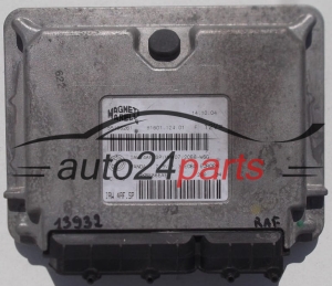 KOMPUTER STEROWNIK SILNIKA FIAT PANDA 1.2, IAW 4AF.SP, IAW4AFSP, 61601.124.01, 6160112401, 55196261, 61601.124.00, 6160112400, 55190098