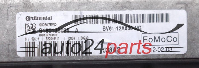 ECU CENTRALITA DE MOTOR  FORD FOCUS 1.6 TDCI CONTINENTAL S180133028 A