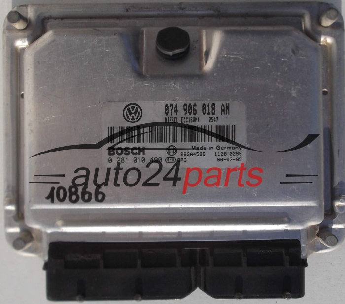 CENTRALITA DE MOTOR VW VOLKSWAGEN T4 2.5 TDI AHY BOSCH 0 281 010 490