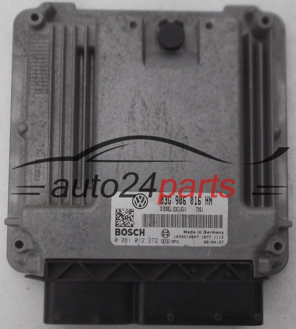 Μονάδα Ελέγχου Κινητήρα VOLKSWAGEN CADDY 2.0 SDI BOSCH 0 281 012 272, 03G 906 016 HN