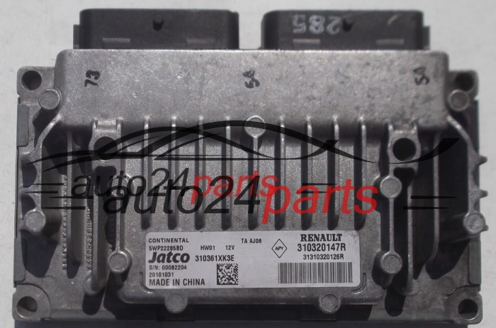 COMPUTADOR CAIXA DE VELOCIDADES AUTOMATICA RENAULT ESPACE 2.0 DCI CONTINENTAL 5WP22285BD, 310320147R, JATCO 310361XK3E