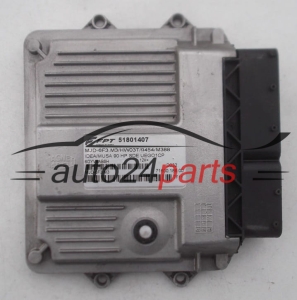 ECU ENGINE CONTROLLER FIAT IDEA LANCIA MUSA 1.3 JTD SDE 51801407, MJD6F3M3, MJD 6F3.M3, 71600.186.00, 7160018600