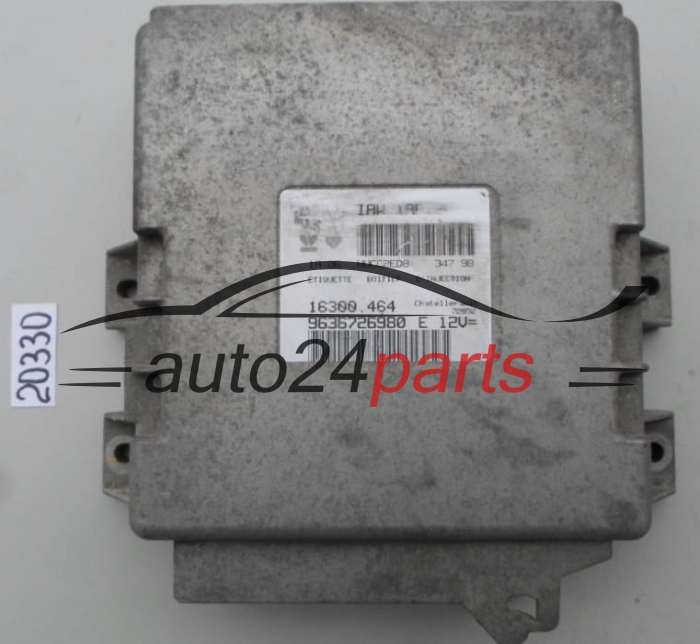 KOMPUTER STEROWNIK SILNIKA PEUGEOT 206 MAGNETI MARELLI IAW 1AP.80, IAW1AP80, 16300.464, 16300464, 9636726980 E