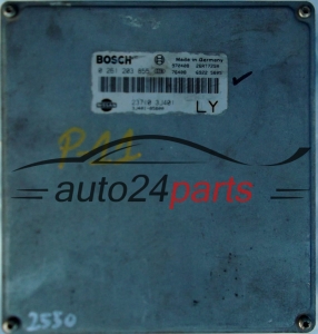 KOMPUTER STEROWNIK SILNIKA NISSAN PRIMERA 2.0 BOSCH 0261203855, 0 261 203 855, 237103J400 LY 23710-3J400, 237103J401 23710-3J401, 237103J403 23710-3J403 - 2530, 2533, 2548, 10359