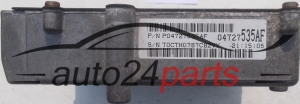 COMPUTADOR CAIXA DE VELOCIDADES AUTOMÁTICA JEEP GRAND CHEROKEE 2.8 CRD P04727535AF, 04727535AF 
