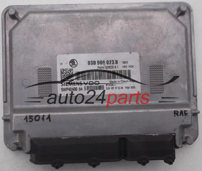 SIEMENS 5WP40400 04, 5WP4040004, 03D 906 023 B, 03D906023B