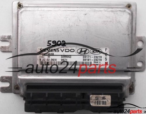 ECU CENTRALITA DE MOTOR HYUNDAI TUCSON 2.0 SIEMENS 5WY1963B, 39171-23270, 3917123270, 39181-23270, 3918123270  