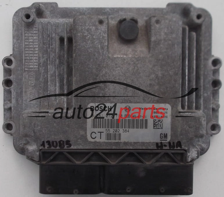 Μονάδα Ελέγχου Κινητήρα OPEL ASTRA ZAFIRA 1.9 CDTI BOSCH 0 281 012 710, 0281012710, GM 55 202 384 CT, 55202384 CT, 1039S10806 