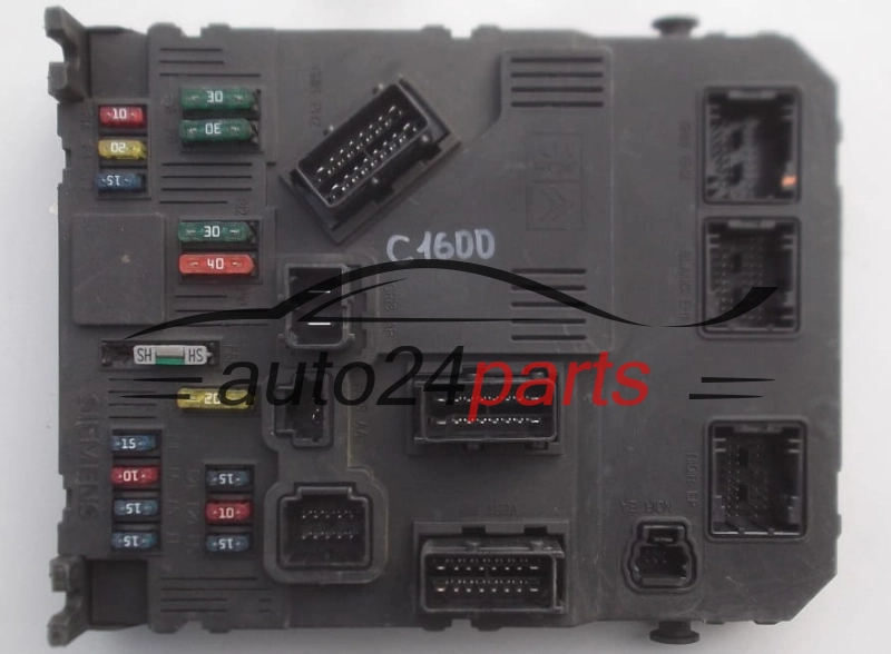 CENTRALKA MODUL STEROWNIK KOMFORTU CITROEN PEUGEOT SIEMENS S118085220B, 9650584680, BSI E02-00 MG