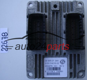 Μονάδα Ελέγχου Κινητήρα FIAT 500 PUNTO PANDA 1.2 MAGNETI MARELLI IAW 5SF8.CP, IAW5SF8CP, 51926691