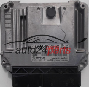 CENTRALINA DO MOTORE SEAT IBIZA CUPRA 1.4 TSI 03C906027AD, 03C 906 027 AD, BOSCH 0261S04707, 0 261 S04 707, BENZIN MED17.5.5 CAVD 5033, 1039S35736