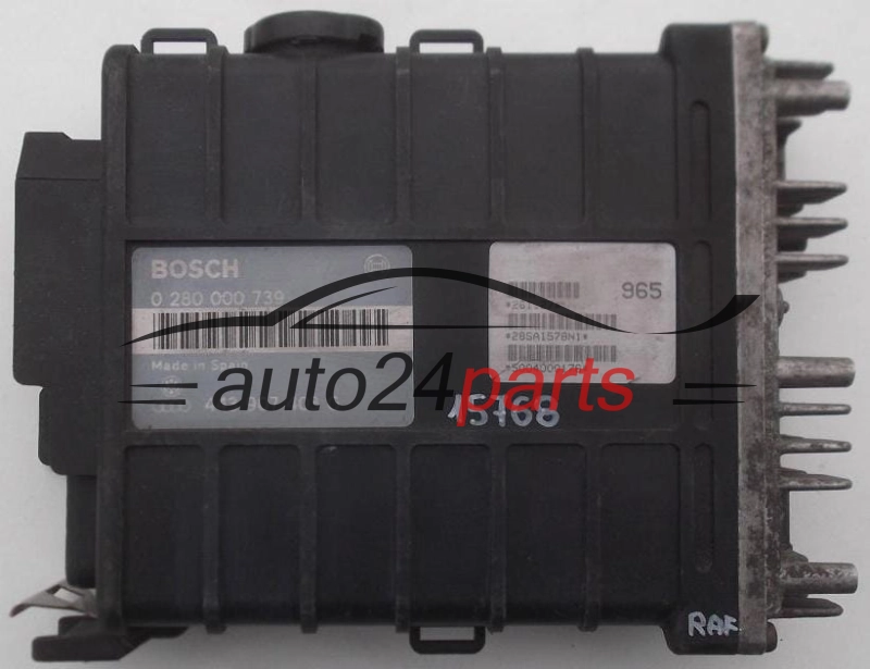 Centralita de motor Volkswagen Passat Jetta Seat Toledo 1.8 443907403G Bosch 0280000739