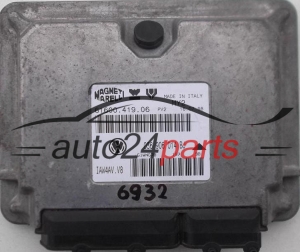 MOTORSTEUERGERÄT ECU STEUERGERÄT VW VOLKSWAGEN LUPO 1.4, 61600.419.06, 6160041906, 036 906 014 BJ, 036906014BJ, IAX4AV.V8, MY2