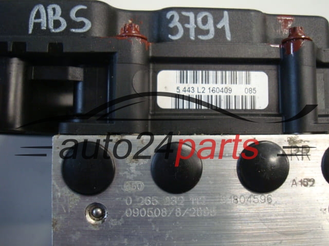ABS POMPA I STEROWNIK DUCATO BOXER JUMPER BOSCH 0 265 232 112, 0265232112, 00518045960, 0265800717