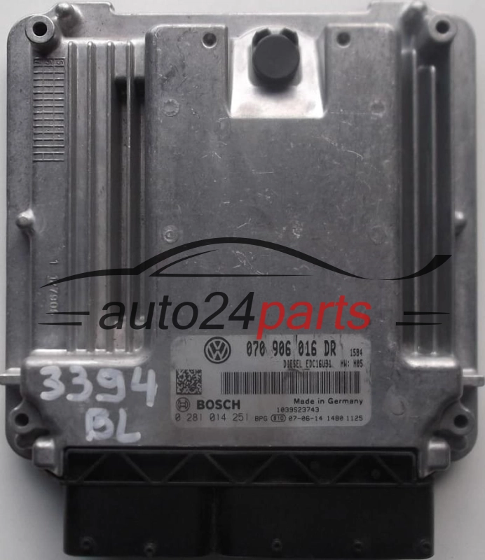 calculateur moteur pour vw volkswagen t5 2.5 tdi 