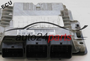 CALCULATEUR MOTEUR CITROEN PEUGEOT 1.6 HDI Continental S180123001 E, S180123001E, 9676760880, HW 9666681180, SID807EVO 