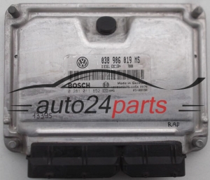 CENTRALITA DE MOTOR VOLKSWAGEN SEAT IBIZA CUPRA BOSCH 0 281 011 852, 0281011852, 038 906 019 MS, 038906019MS