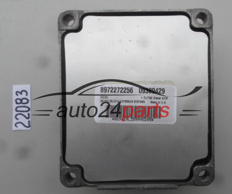 CENTRALINA DO MOTORE OPEL CORSA COMBO 1.7 DT DTI Y17DT Y17DTI Y17DTL DELPHI DELCO 09389429, ISUZU 8972272256