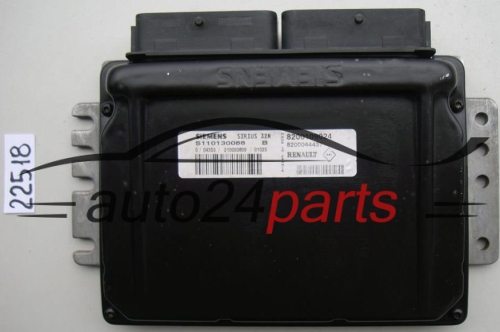 ECU ENGINE CONTROLLER RENAULT KANGOO S110130088 B, S110130088B, 8200109024, SIRIUS 32N