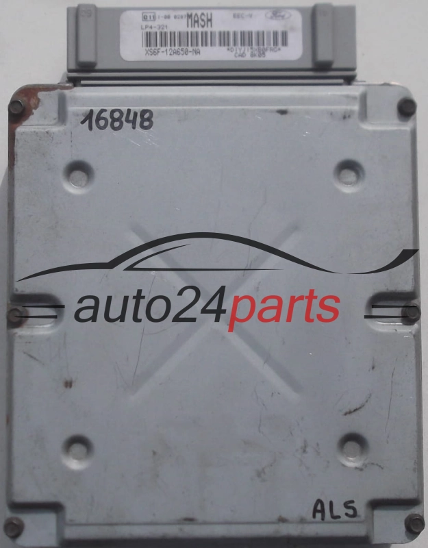 CENTRALINA MOTORE FORD FIESTA 1.4 VISTEON XS6F-12A650-NA, XS6F12A650NA, MASH, LP4-321