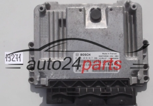 KOMPUTER STEROWNIK SILNIKA CITROEN BERLINGO, PEUGEOT 1.6, BOSCH 0 281 019 817, BOSCH 0281019817, 98 059 473 80, 9805947380, EDC17C10 - 19271