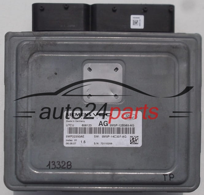 Centralina do motore FORD FOCUS SIEMENS VDO 5WP22350AE, 5M5P-12B565-AG, 5M5P-14C337-AG