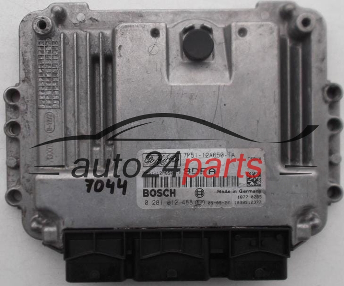 Centralina do motore FORD  BOSCH 0 281 012 488,  FoMoCo 7M51-12A650-TA
