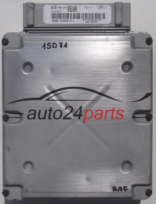KOMPUTER STEROWNIK SILNIKA FORD FOCUS VISTEON 98AB-12A650-CFJ, 98AB12A650CFJ, REAR, LP4-331
