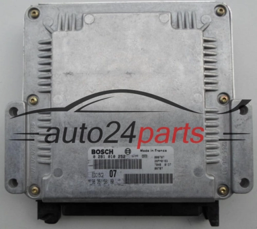 Μονάδα Ελέγχου Κινητήρα PEUGEOT 307 2.0 HDI BOSCH 0 281 010 252,  96 351 581 80