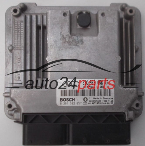 Μονάδα Ελέγχου Κινητήρα AUDI A3 1.6 FSI BOSCH 0 261 S02 057,  03C 906 056 AP