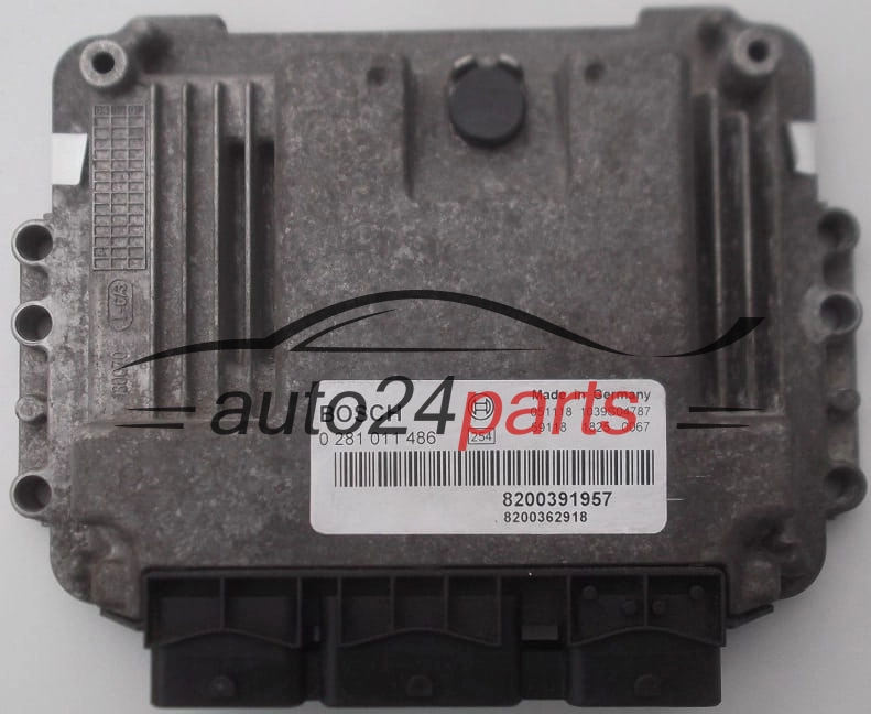 CENTRALINA DO MOTORE RENAULT MASTER MASCOTT 3.0 DXI BOSCH 0 281 011 486,  8200391957