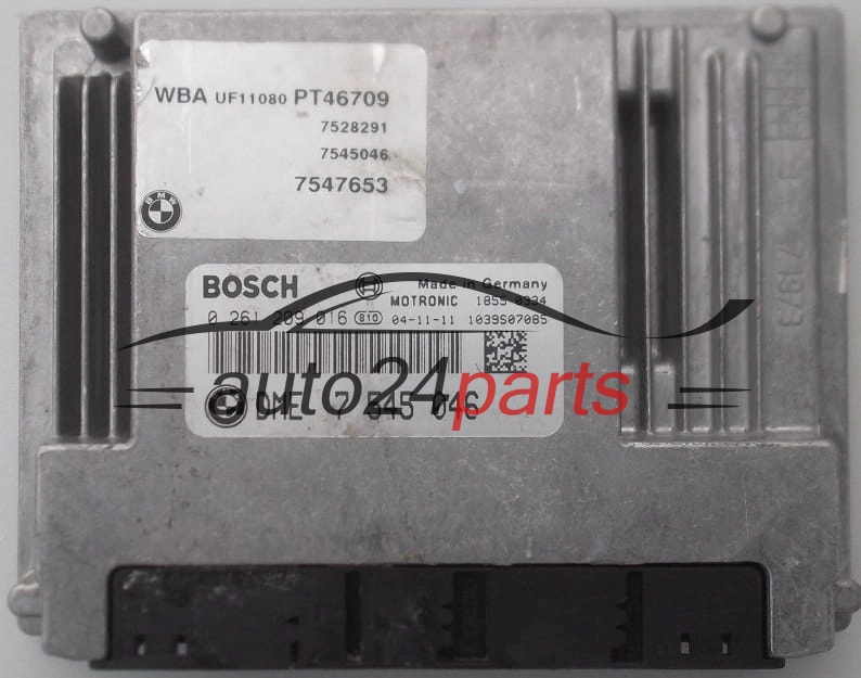 ECU CENTRALITA DE MOTOR BMW E87 BOSCH 0 261 209 016, 0261209016, DME 7 545 046