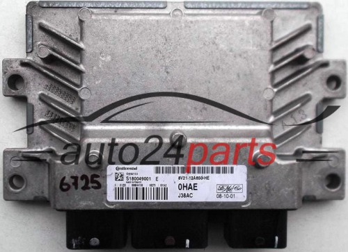 MOTORSTEUERGERÄT FORD FIESTA 1.6 8V21-12A650-HE, 8V2112A650HE, S180049001, 0HAE, J38AC