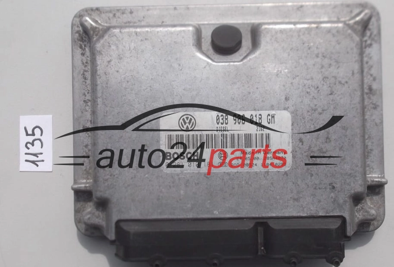 KOMPUTER STEROWNIK SILNIKA SKODA OCTAVIA 1.9 TDI AGR 038 906 018 GM, 038906018GM, BOSCH 0 281 010 181, 0281010181 