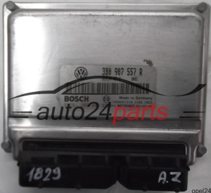 MOTORSTEUERGERÄT ECU STEUERGERÄT VW VOLKSWAGEN PASSAT 2.0 3B0907557R, 3B0 907 557 R, BOSCH 0261208003, 0 281 208 003 BENZIN ME7.5