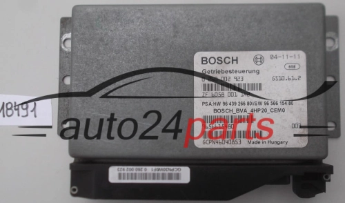 STEROWNIK SKRZYNI AUTOMATYCZNEJ PEUGEOT 407, BOSCH 0 260 002 923, 0260002923, ZF6058001142