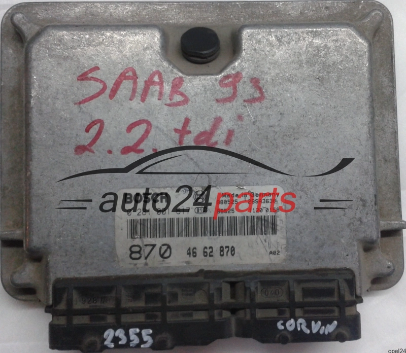 ΜΟΝΑΔΑ ΕΛΕΓΧΟΥ ΚΙΝΗΤΗΡΑ SAAB 9-3 2.2 TDI BOSCH 0281001617, 4662870